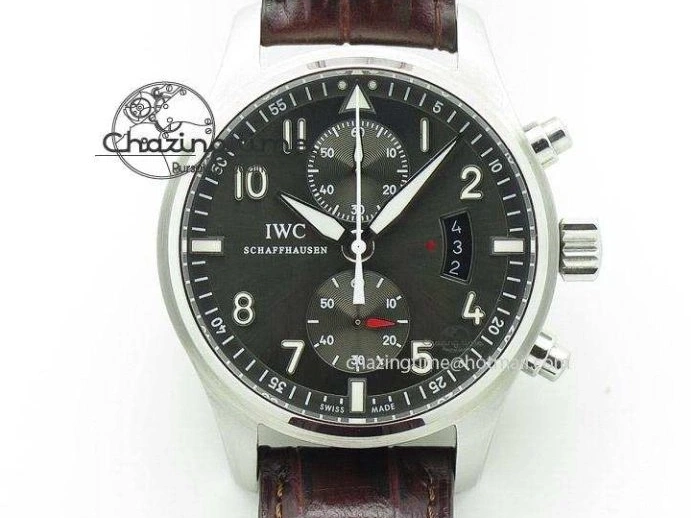 MIROTIME 0511 GoodFit Portofino SCHAFFHAUSEN SS MKF 1:1 V2 Best Edition Black Dial On Black Leather Strap A 7350